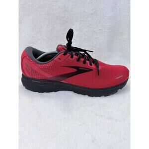 Brooks Ghost 14 Mens Running Shoes Red Black Size 13 D Athletic Sneaker